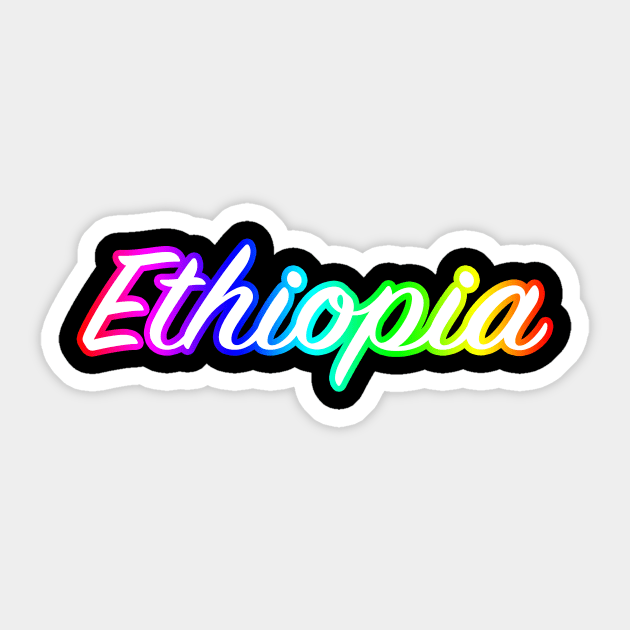 Ethiopia Sticker by lenn